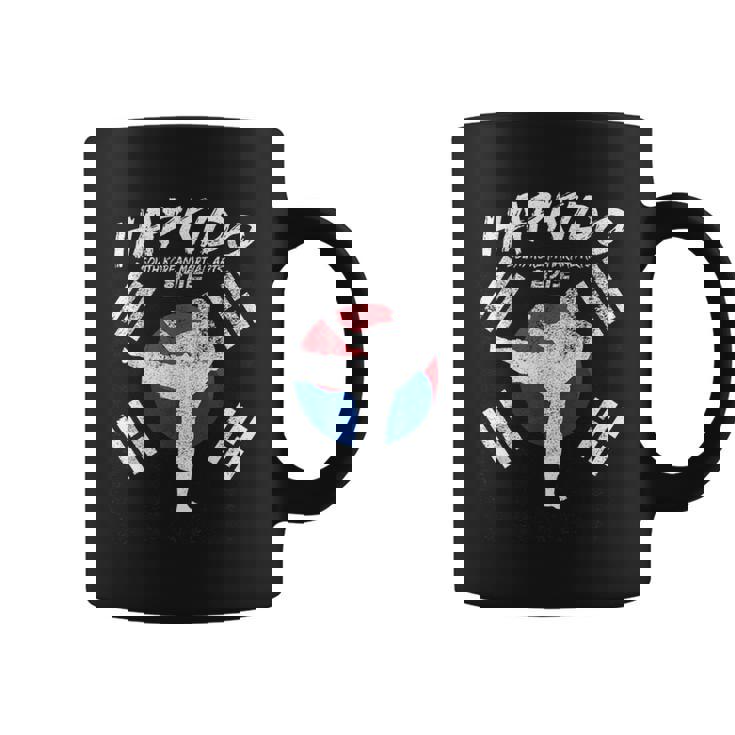Hapkido Corea Del Sur Profesional De Artes Marciales Gráfico Taza de café