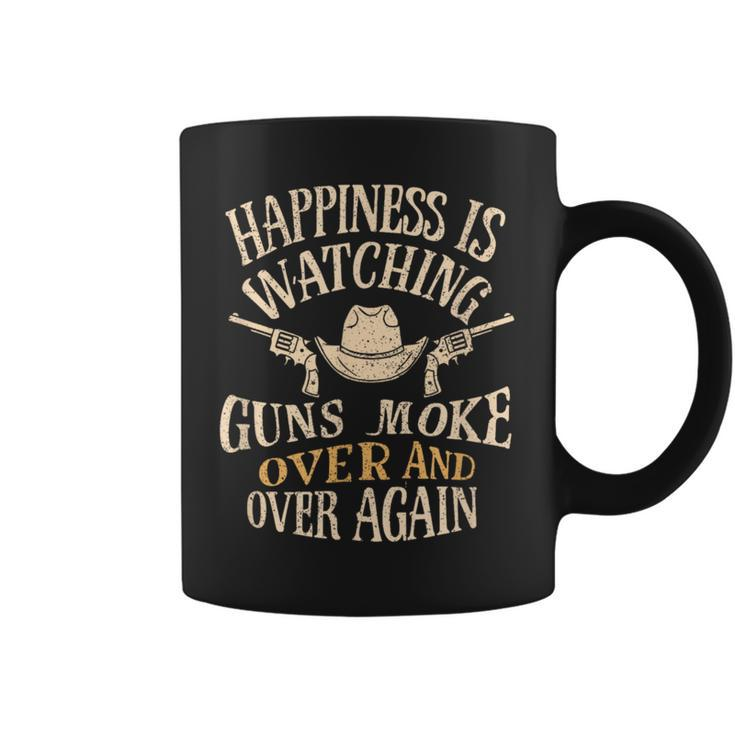 Happiness Is Watching Gunsmoke Over And Over Again Coffee Mug