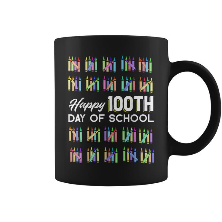 Happy 100Th Day Of School Student 100 Days Of School Coffee Mug