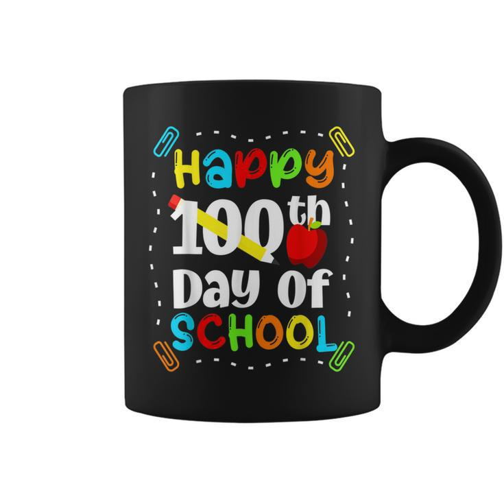 Happy 100Th Days Of School Teacher Boys Girls 100 Days Coffee Mug