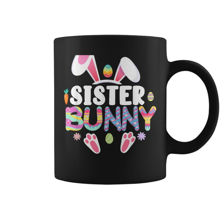 Happy Easter Day 2024Ears Family Matching Sister Bunny Coffee Mug