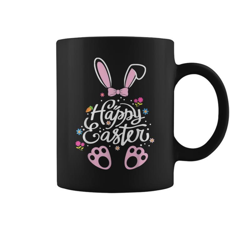 Happy Easter Day Colorful Egg Face Mask Hunting Cute Easter Coffee Mug