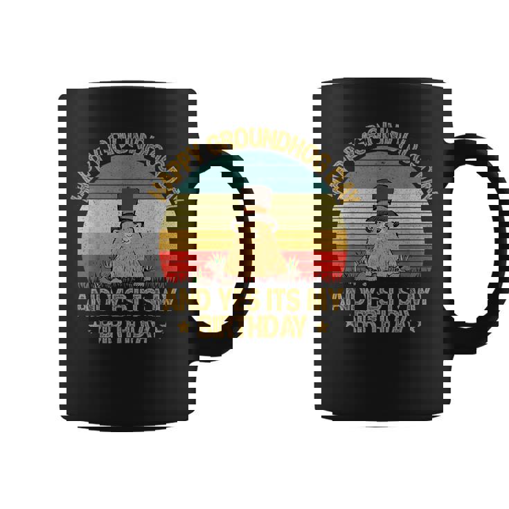 Happy Groundhog Day Lovers Costume Boys Girls Men Coffee Mug