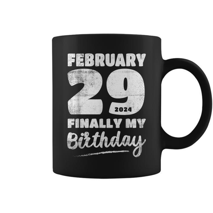 Happy Leap Day My Birthday Leap Year February 29Th Coffee Mug