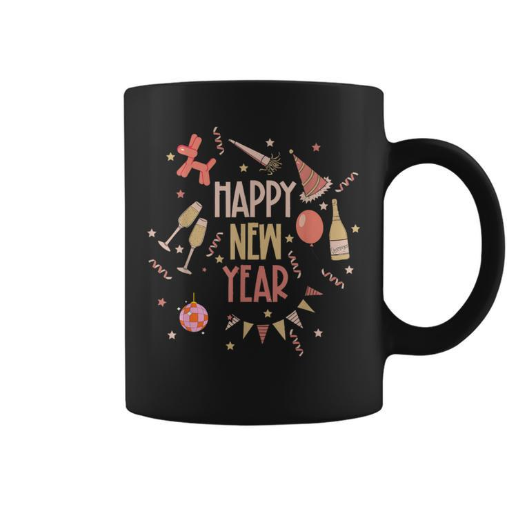 Happy New Year 2024 New Years Eve Party Family Christmas Coffee Mug