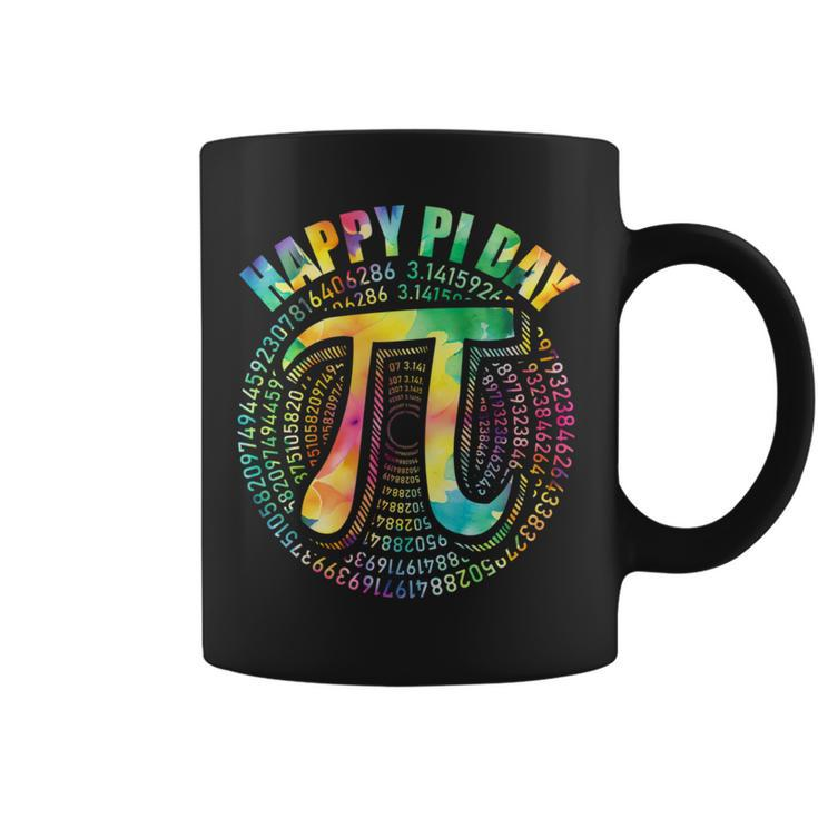 Happy Pi Day 314 Pi Day Math Teacher Mathematics Tie Dye Coffee Mug