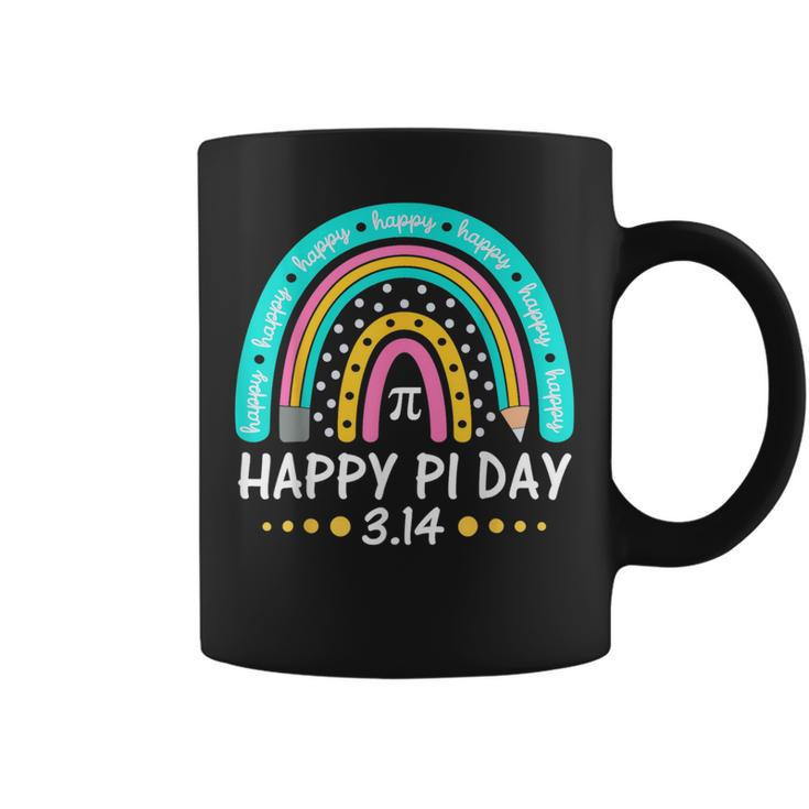 Happy Pi Day Mathematic Math Teacher Rainbow Girl Coffee Mug