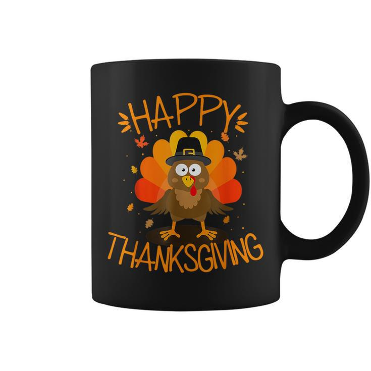 Happy Thanksgiving Turkey Happy Family Dinner Turkey Day Coffee Mug