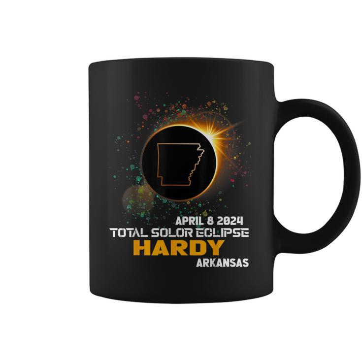 Hardy Arkansas Total Solar Eclipse 2024 Coffee Mug