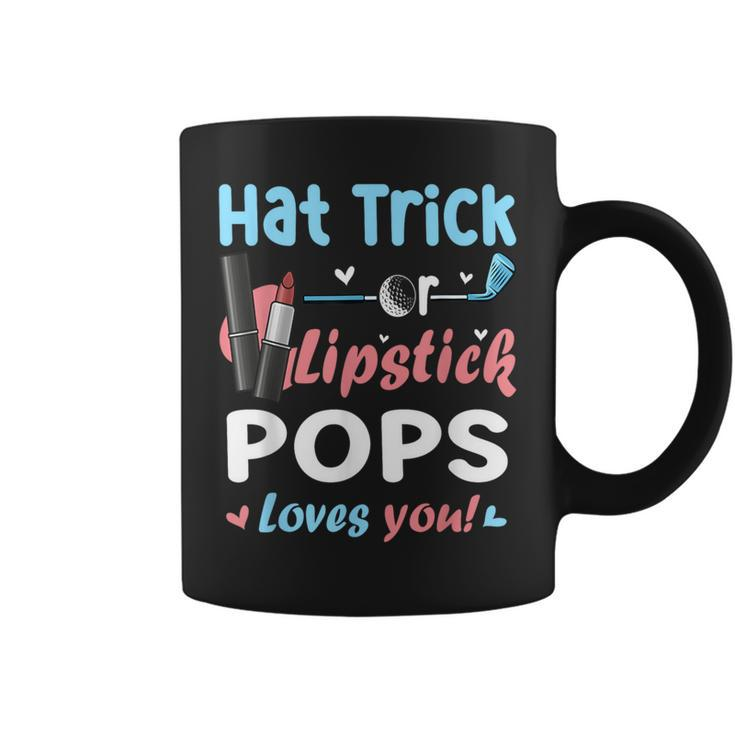 Hat Trick Or Lipstick Pops Loves You Gender Reveal Coffee Mug
