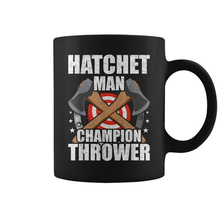 Hatchet Man Champion Axe Throwing Lumberjack Coffee Mug
