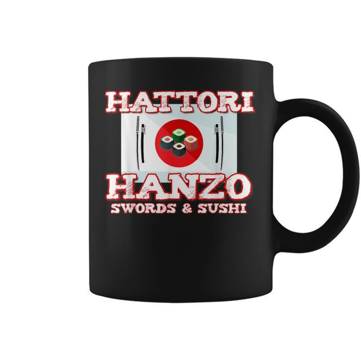 Hattori Hanzo Swords & Sushi Katana Japan Coffee Mug