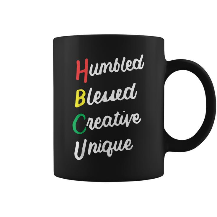 Hbcu African Humbled Blessed Creative Unique Black Pride Coffee Mug