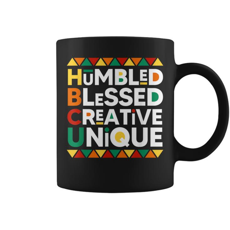 Hbcu Humbled Blessed Creative Unique Historical Black Coffee Mug