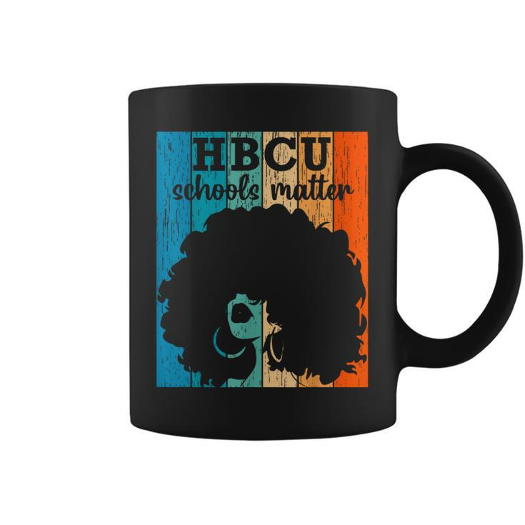 Hbcu Schools Matter Afro Girl Historical Black College Coffee Mug