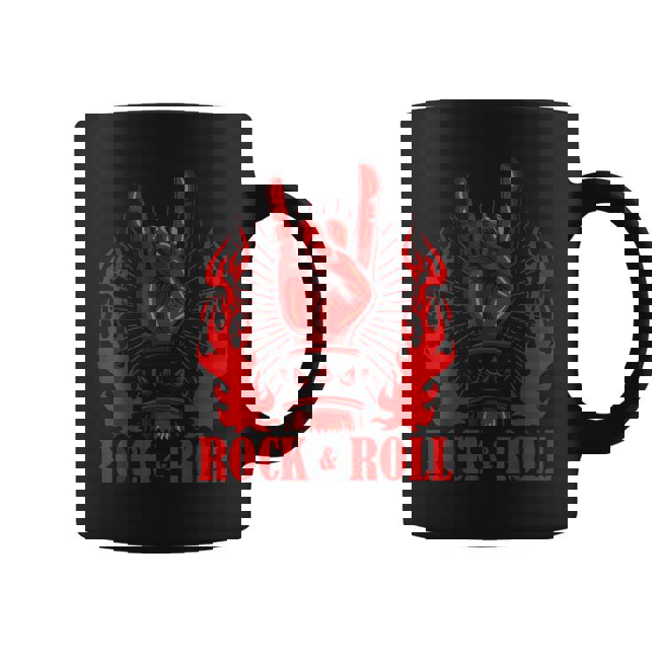 Heavy Metal Guitare Death Metal Rock N Roll Music Tasse