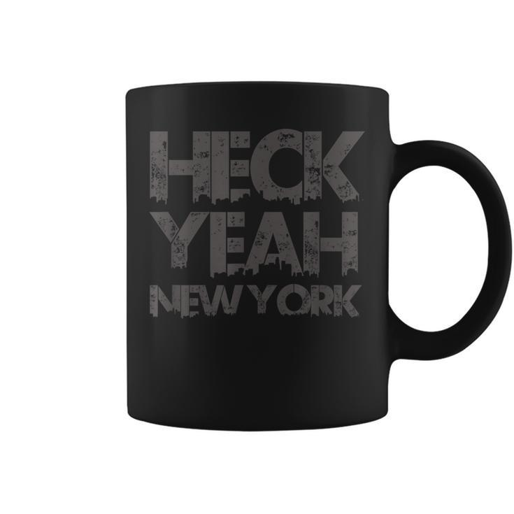 Heck Yeah New York Nyc Pride City Coffee Mug