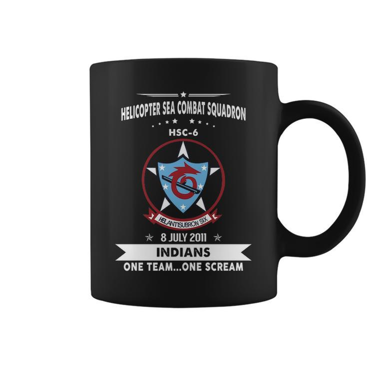 Helicopter Sea Combat Squadron 6 Hsc Coffee Mug