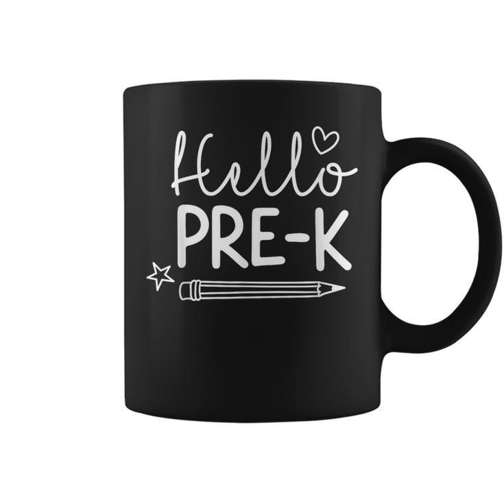 Hello Pre K Teacher Coffee Mug