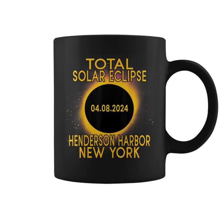 Henderson Harbor New York Total Solar Eclipse 2024 Coffee Mug