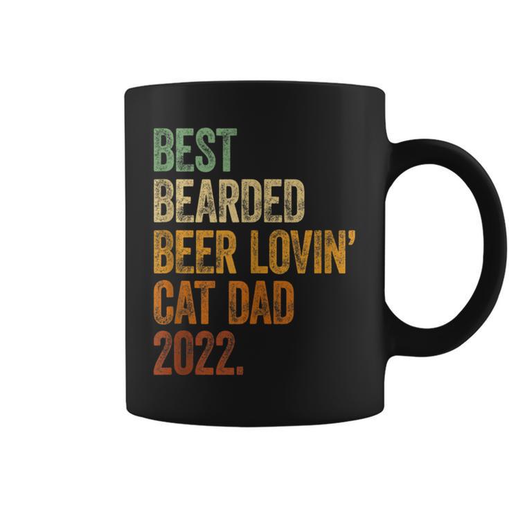 Herren Best Bearded Beer Lovin Cat Dad Bier Papa Hundeater Tassen