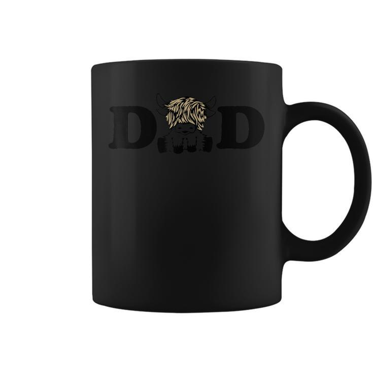 Highland Cow Dad Coffee Mug