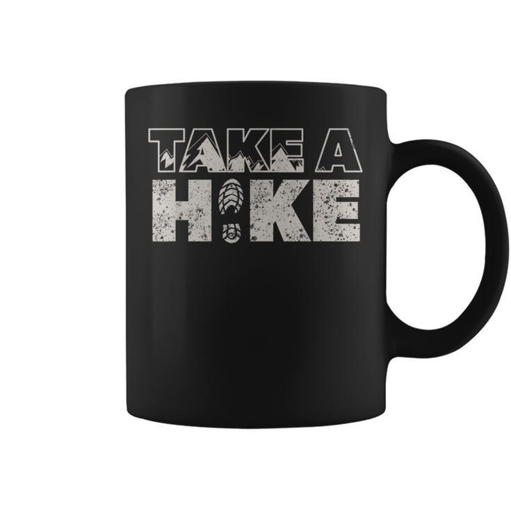 Take A Hike Vintage Outdoor Mountain Hiking Coffee Mug