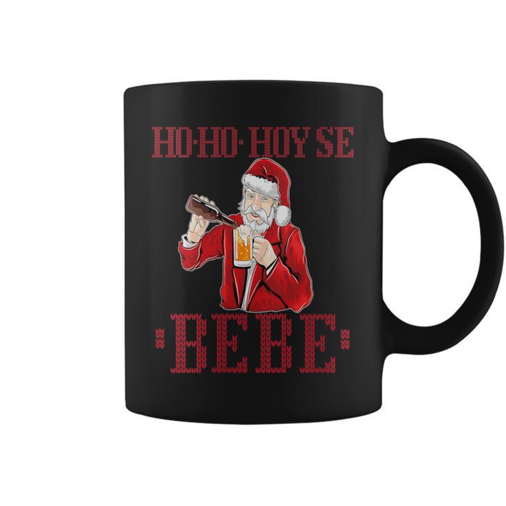 Ho Ho Hoy Se Bebe Ugly Christmas Dominican Coffee Mug