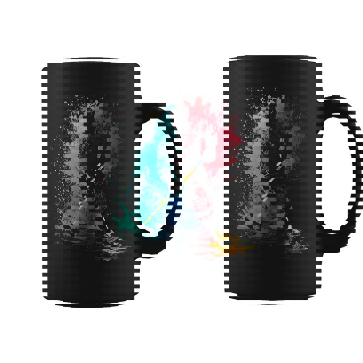 Hockey Sobre Hielo Camiseta Taza de café