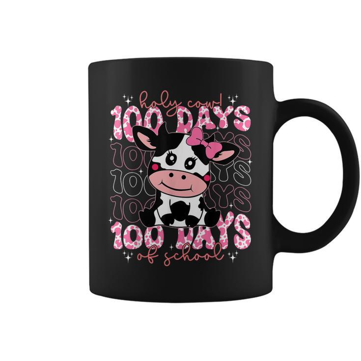 Holy Cow 100 Days Of School Girls Teachers Students Coffee Mug