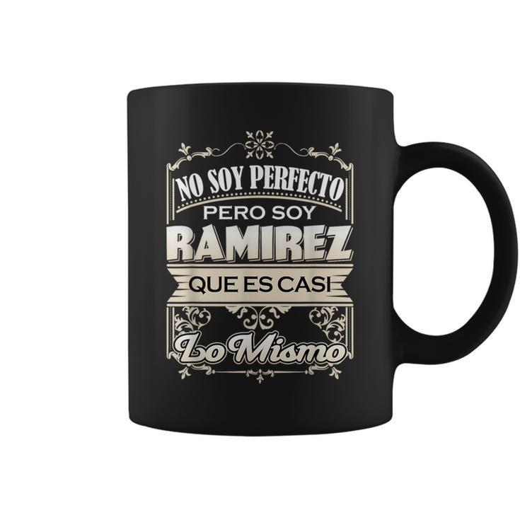 Hombre Camiseta Apellido Ramirez Last Name Ramirez Coffee Mug