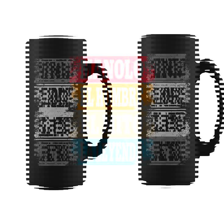 Hombre Manolo Cumpleaños Regalo Años Hombre Divertido Decoración Taza de café