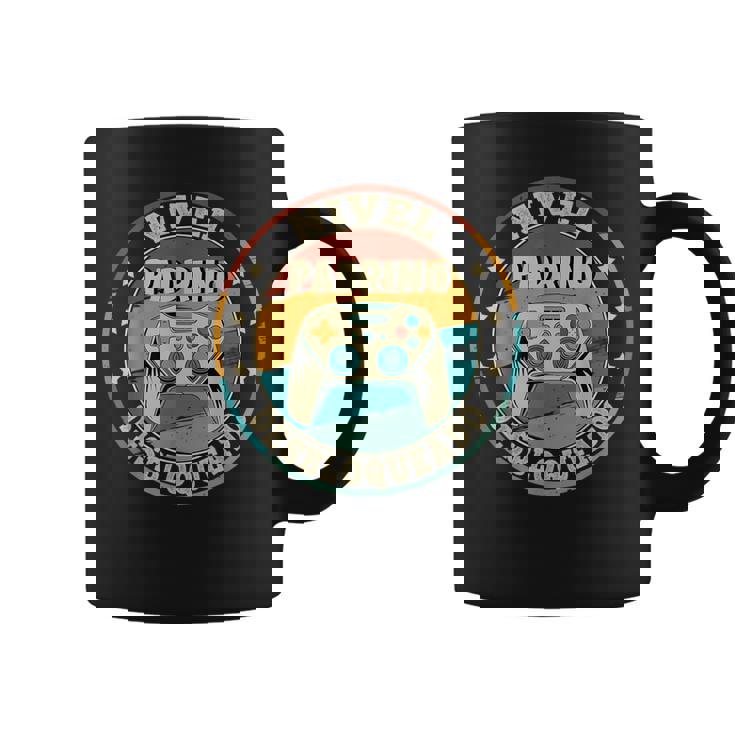 Hombre Padrino Nivel Desbloqueado Regalo Padrino Taza de café