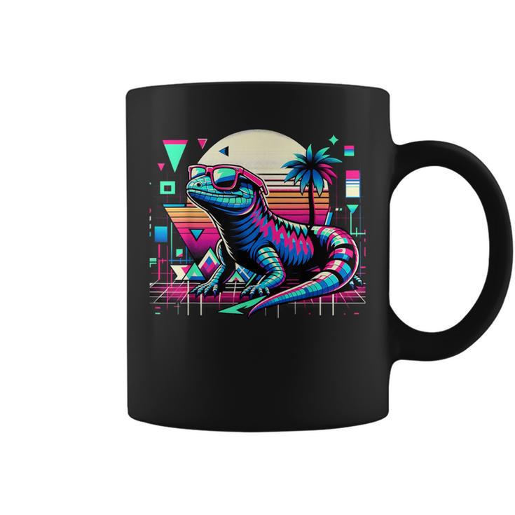 Hombres Y Es Y Niñosintage Retro Lizard Lover Taza de café