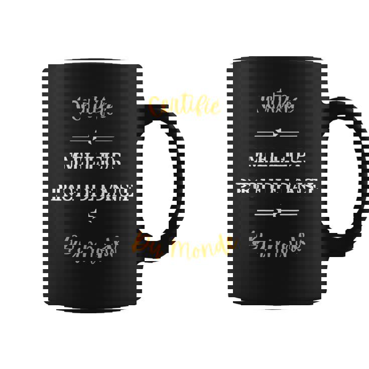 Fashionalarm Tasse De Thérapie Et De Danse Imprimée Des Deux Côtés Avec