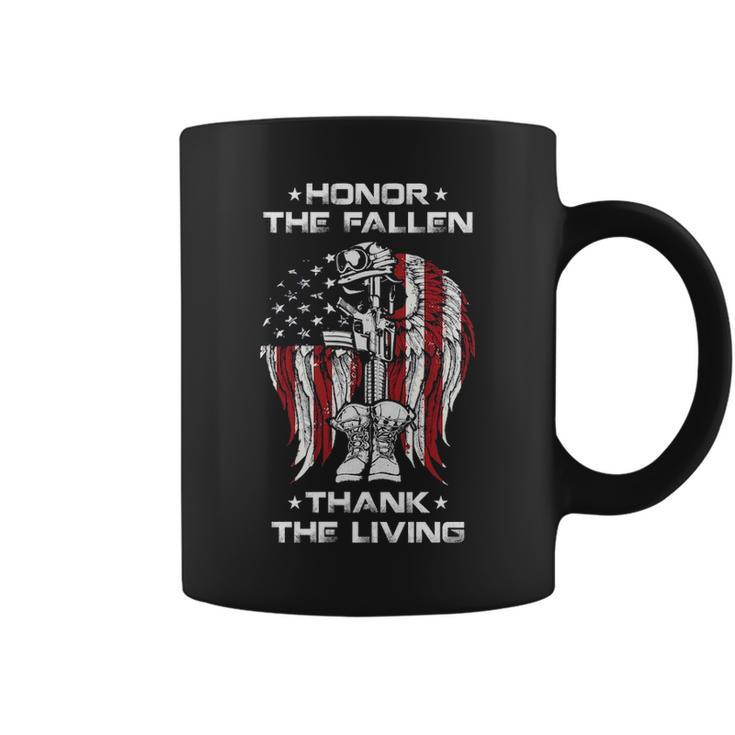 Honor The Fallen Thank The Living Coffee Mug