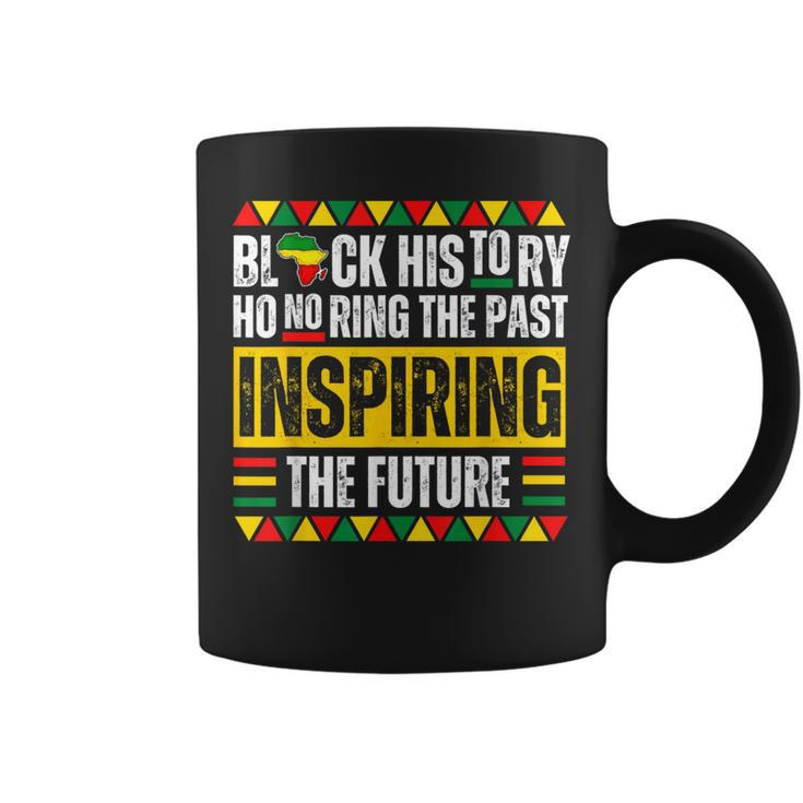 Honoring Past Inspiring Future Black History Pride Melanin Coffee Mug