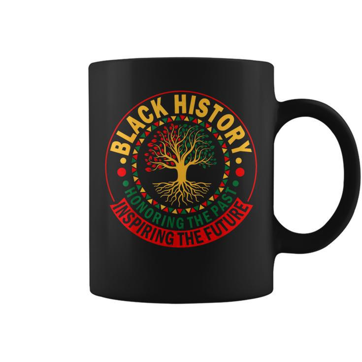 Honoring The Past Inspiring The Future Black History Tree Coffee Mug