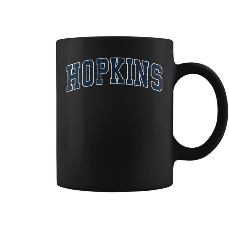 Hopkins Minnesota Mn Vintage Sports Navy Coffee Mug