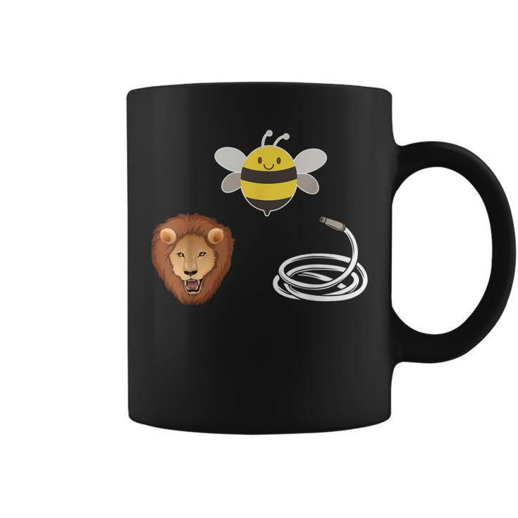 Hose Bee Lion Bee Lover Beekeeper Coffee Mug