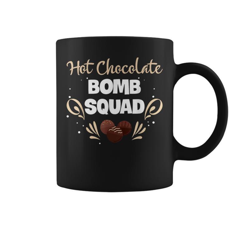 Hot Chocolate Bomb Squad Cocoa Lover Coffee Mug