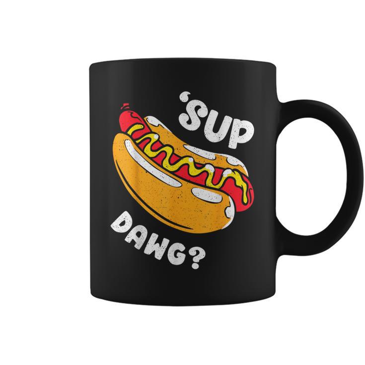 Hot Dog Cute 'Sup Dawg Weiner Party Sausage Hotdog Coffee Mug