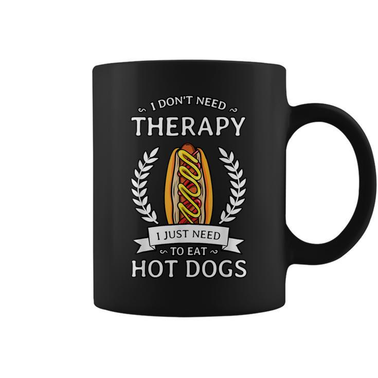 Hot Dog Hotdogs Frank Frankfurter Wiener Weenie Sausage Bun Coffee Mug