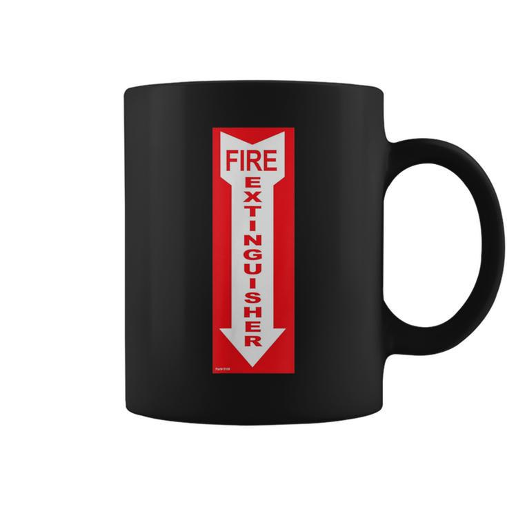 A Hot That Informs People When To Go In Case Of Fire Coffee Mug
