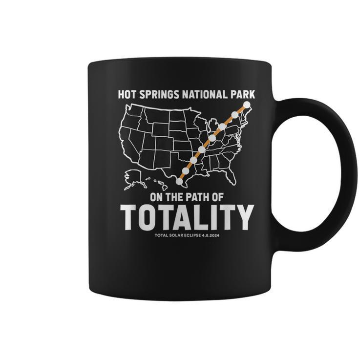 Hot Springs National Park On The Path Of Totality Eclipse Coffee Mug
