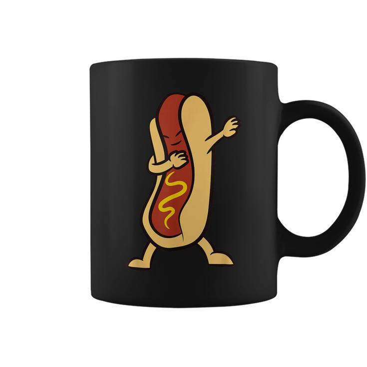 Hotdog Dabbing Hot Dog Coffee Mug