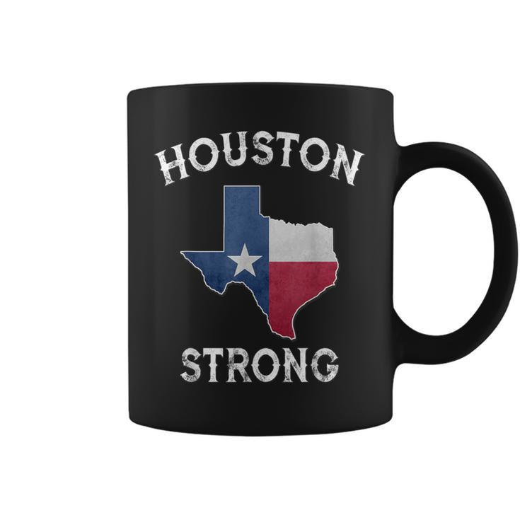 Houston Strong State Of Texas Flag Coffee Mug