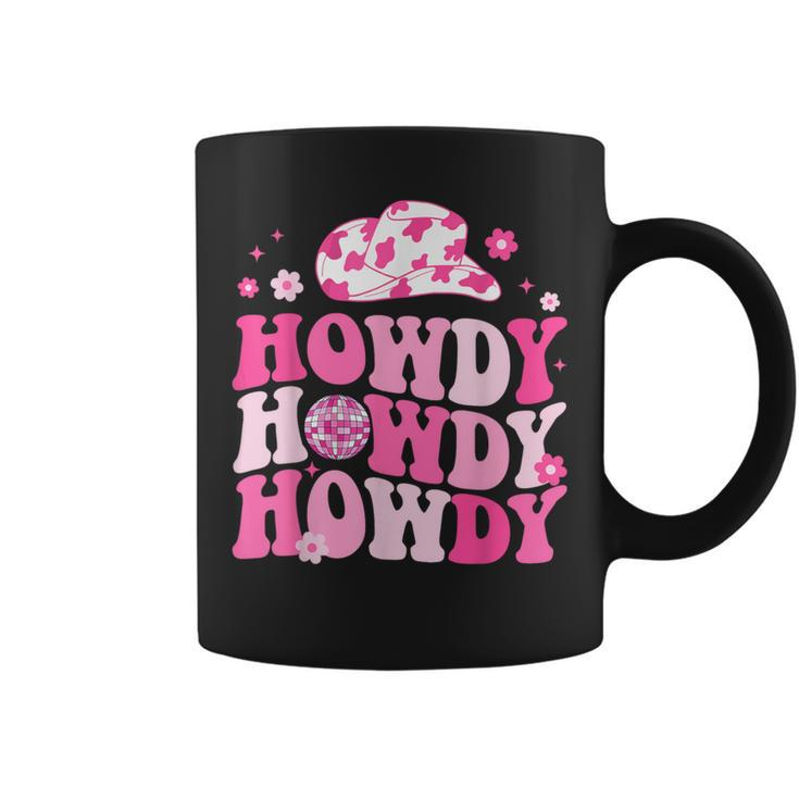 Howdy Southern Western Girl Country Rodeo Cowgirl Disco Coffee Mug