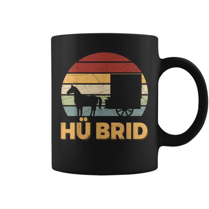 Hü Brid Pferd Kutsche Hybrid Kutscher Reiten Wortspiel Tassen