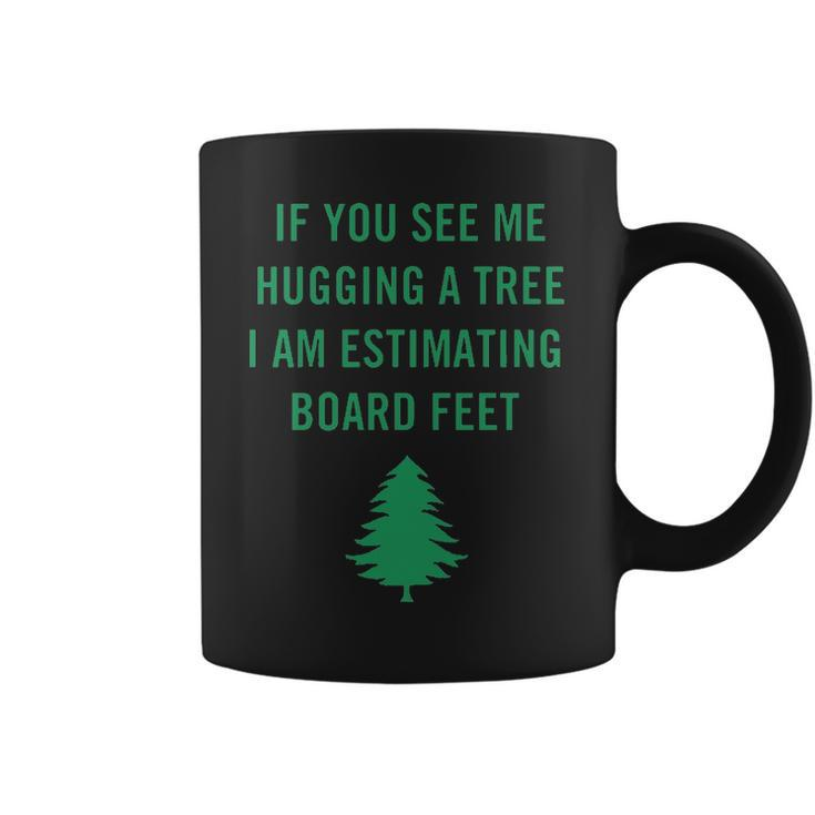 Hugging A Tree Coffee Mug